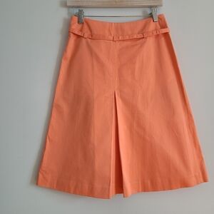 Express Design Studio Tangerine Skirt Y2K Cotton size 0 NWOT